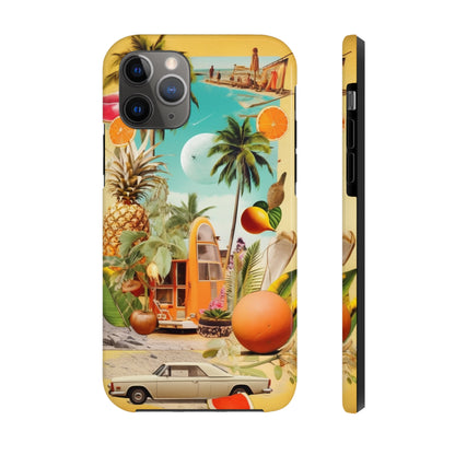 Summer Vibrations iPhone Tough Case | Embrace the Energetic Spirit of Summer with Reliable Protection