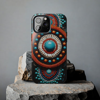 Native American Beadwork iPhone Case | Embrace Traditional Craftsmanship with Artistic Elegance