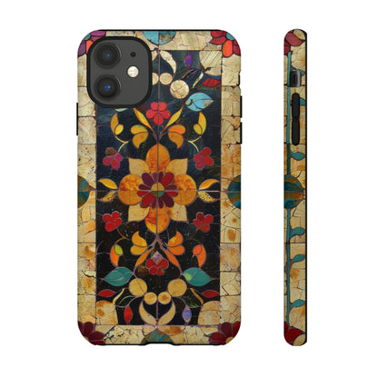 Azulejo Porcelain Vintage Tile Mediterranean Design Phone Case