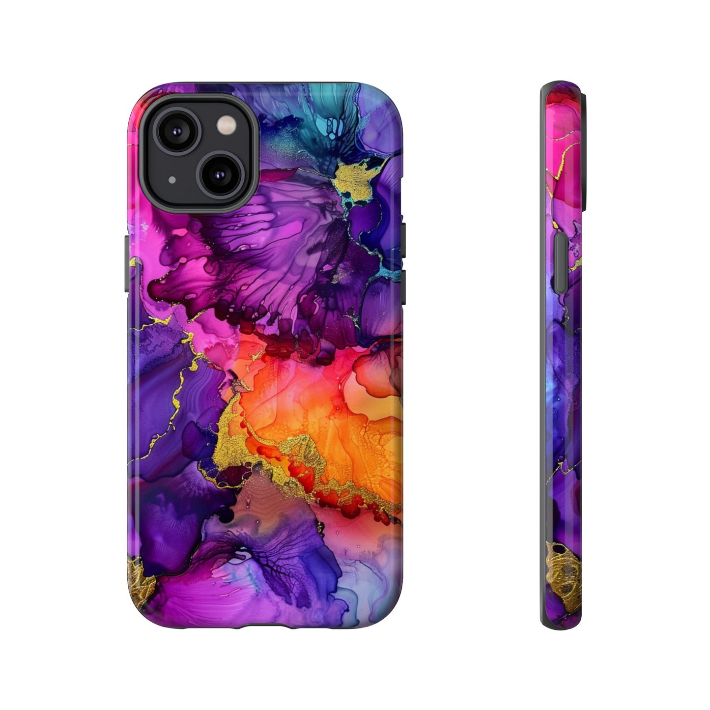 Floral Color Explosion iPhone 12 Case