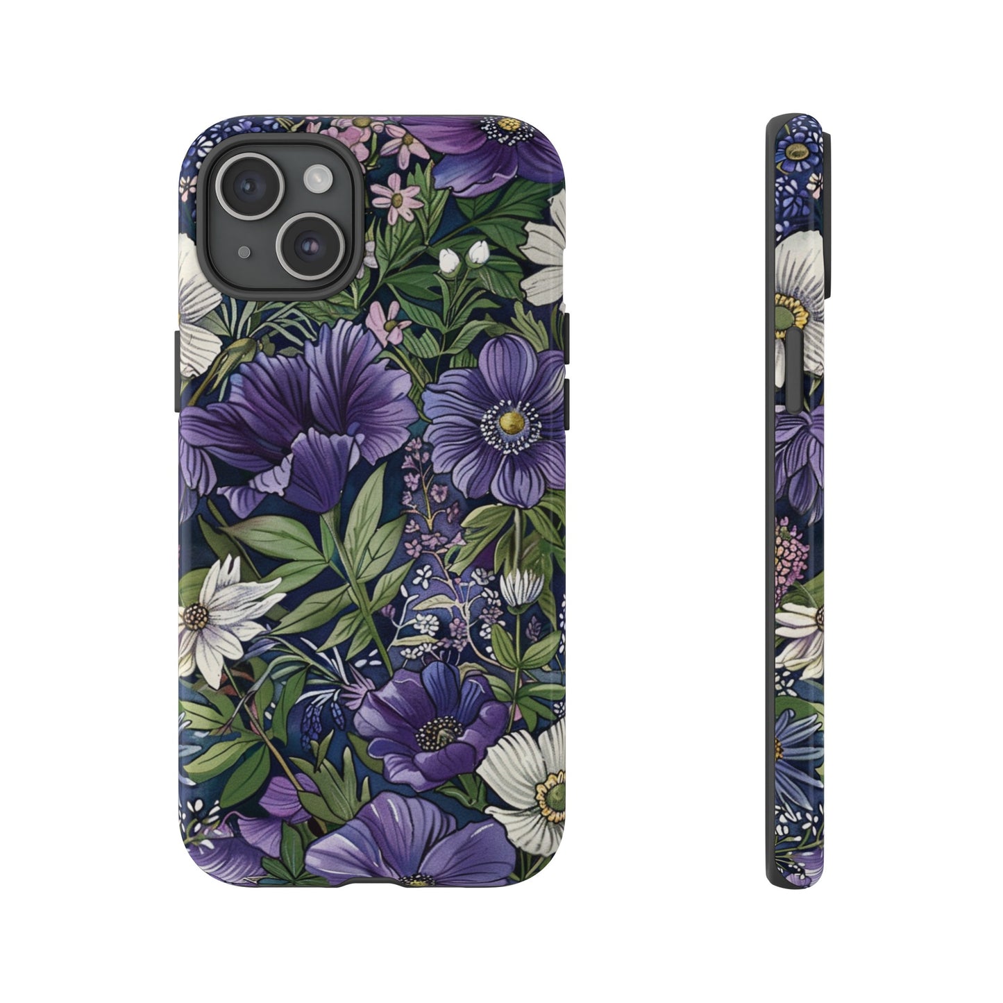 Floral Sage Purple Wildflower Phone Case