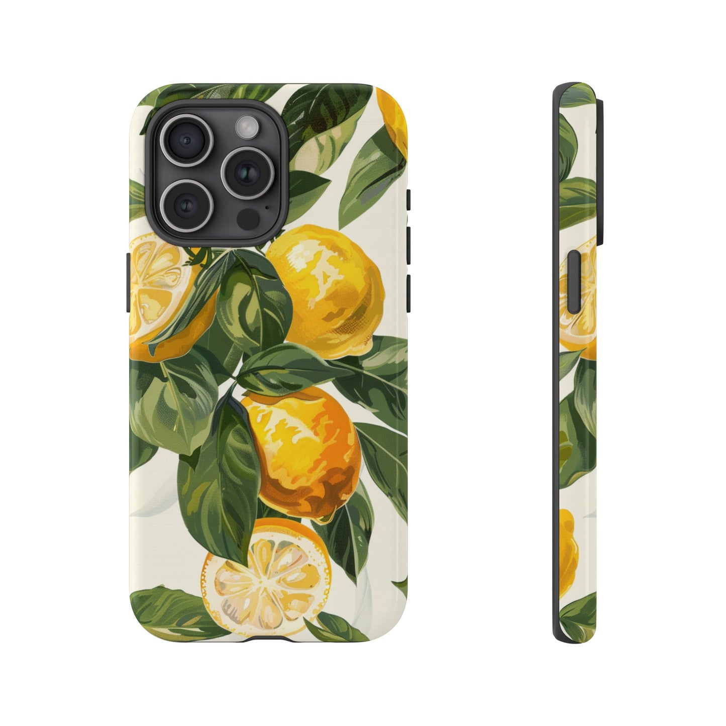 Yellow Lemon Italian  Painting iPhone 13 Case