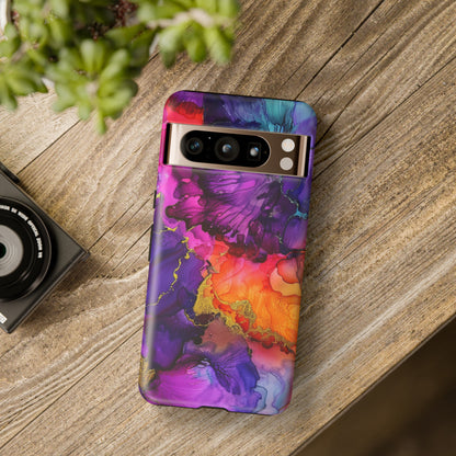 Floral Color Explosion iPhone 12 Case