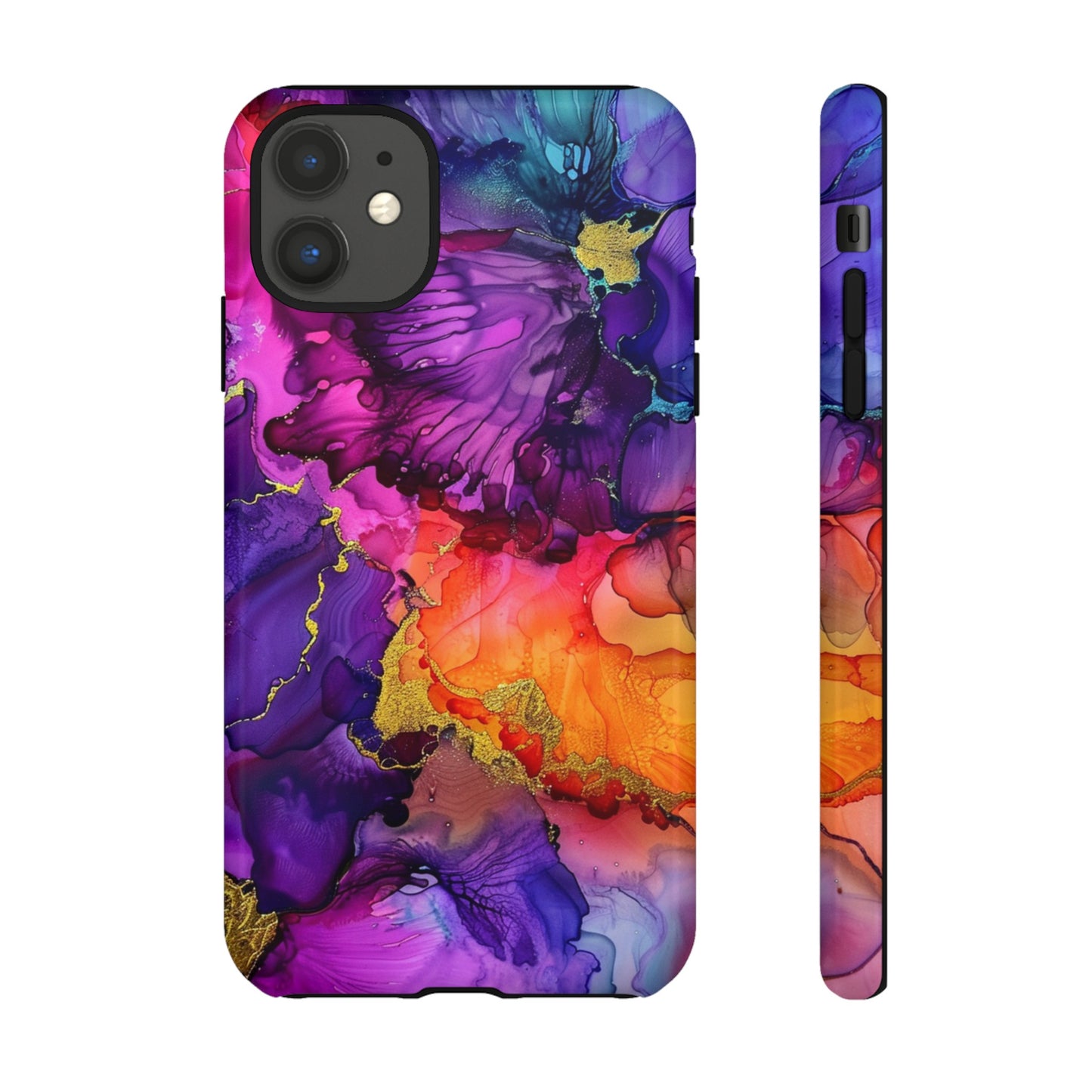 Floral Color Explosion iPhone 12 Case