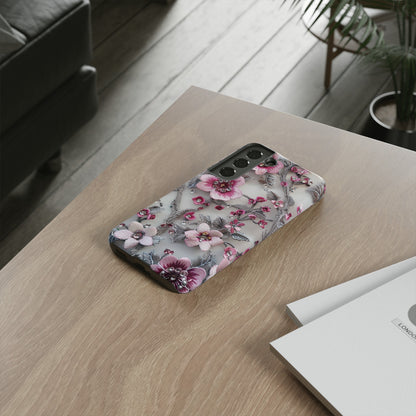 Coquette Aesthetic Floral Art iPhone 12 Case