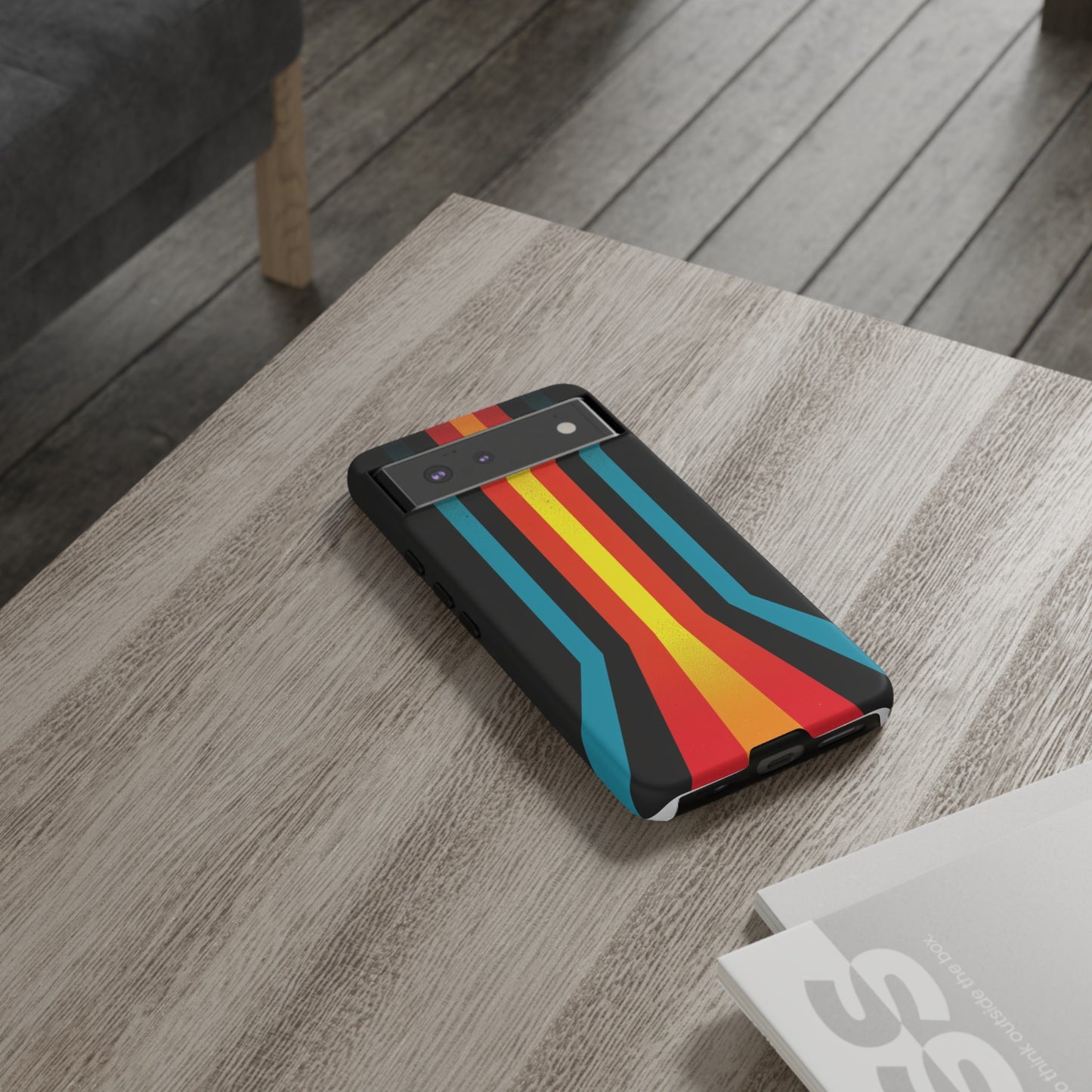 Retro Lines 1980s Flashback Phone Case