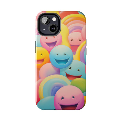 Smiley Faces case for iPhone 14 13 12 11 Pro Max case iPhone XR XS Max Case iPhone X Case iPhone 7 Plus iPhone 8 Plus case iPhone 6 case