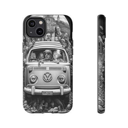 Vintage VW Camper Van iPhone Case