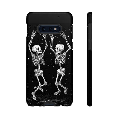 Halloween Dancing Skeletons iPhone Case