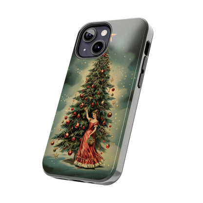 Vintage Christmas Charm Case for iPhone