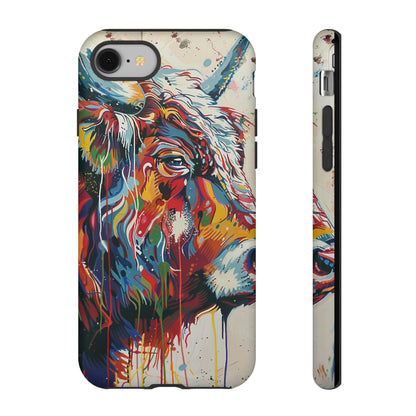 Whole Lotta Bull Abstract Phone Case