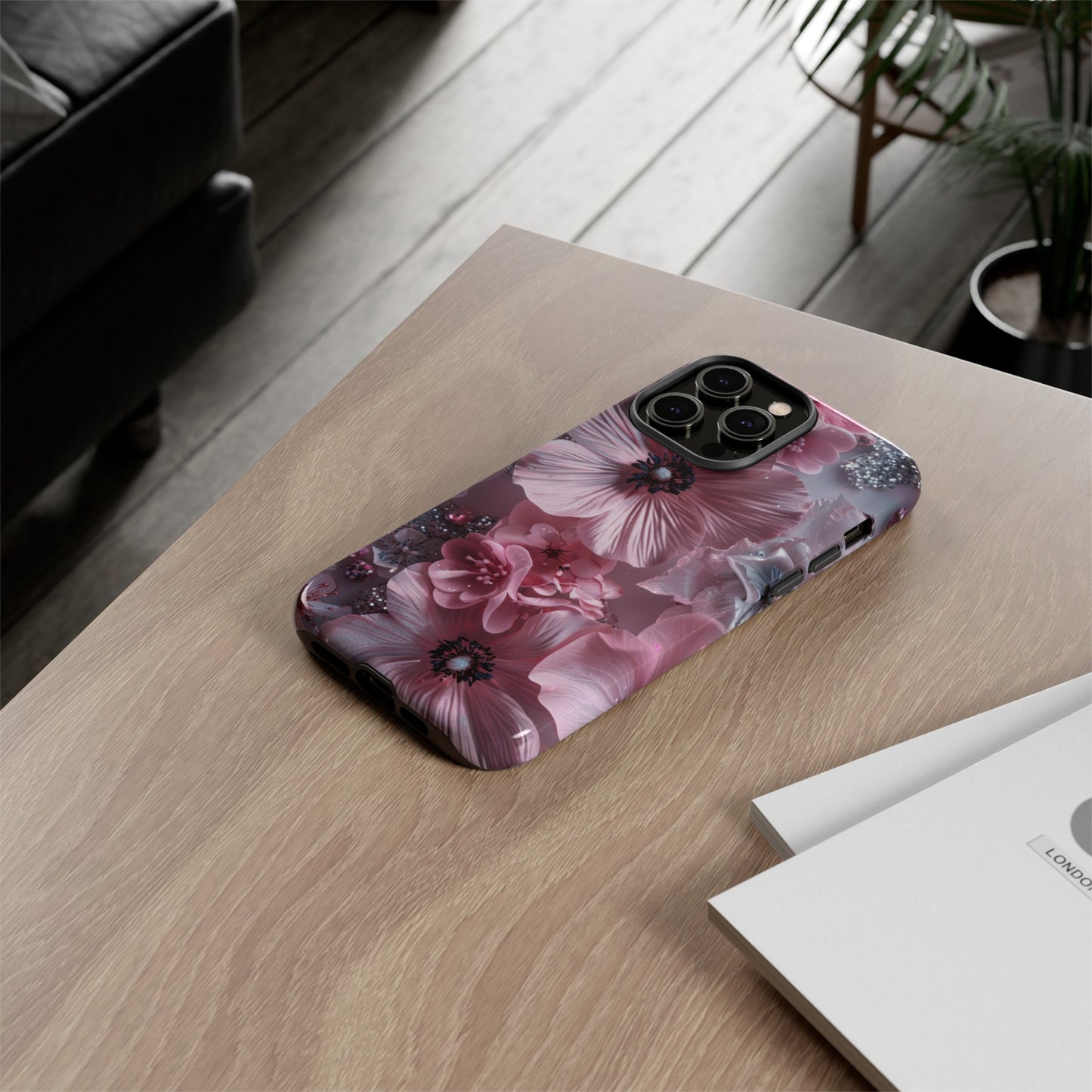 Coquette Aesthetic Floral iPhone 13 Case