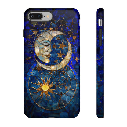 Stained glass night sky phone case for iPhone 13 case