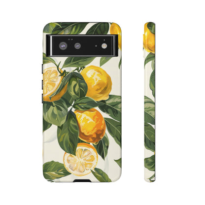 Yellow Lemon Italian  Painting iPhone 13 Case