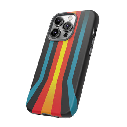 Retro Lines 1980s Flashback Phone Case