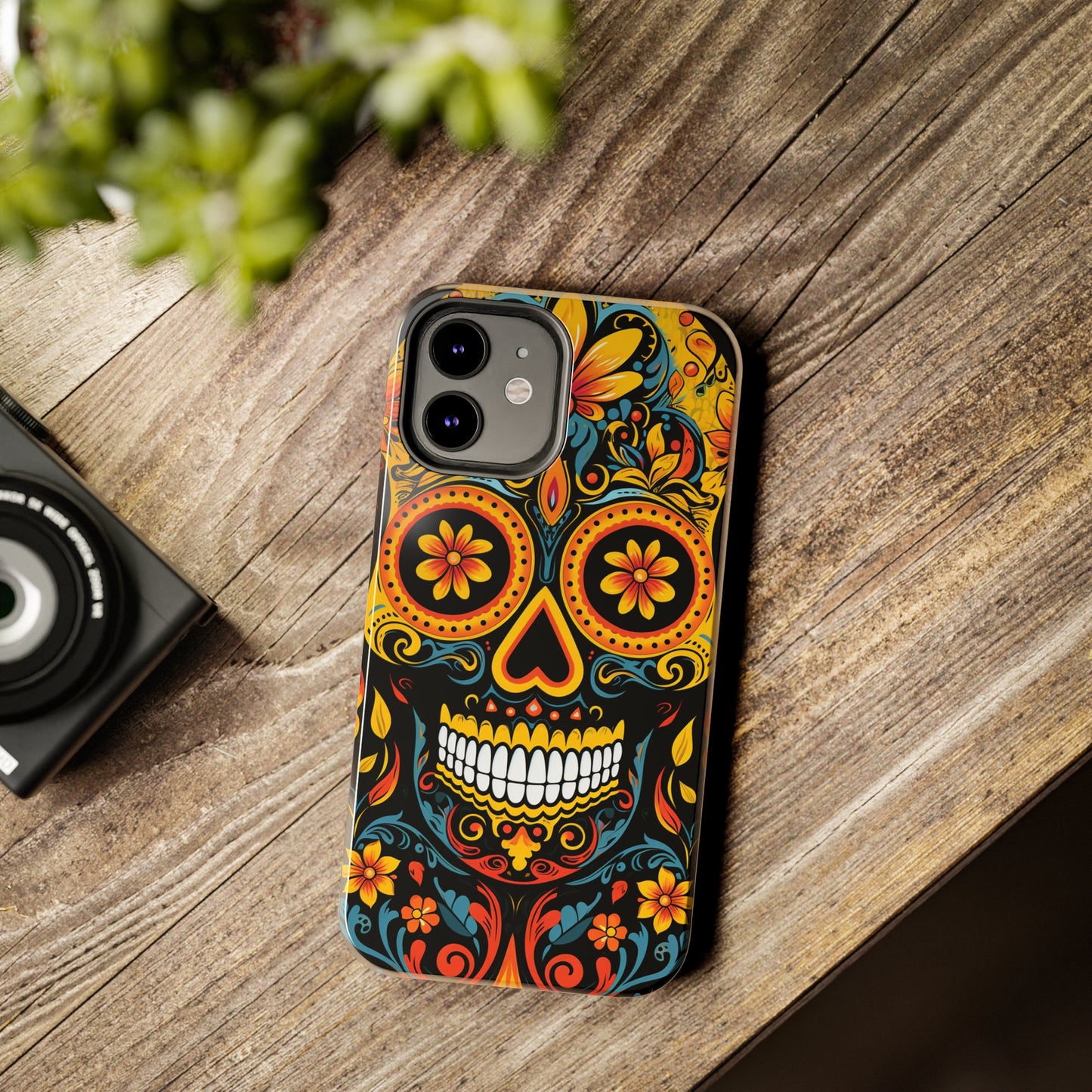 Sugar Skull iPhone Case | Dia de los Muertos Design for Apple iPhone