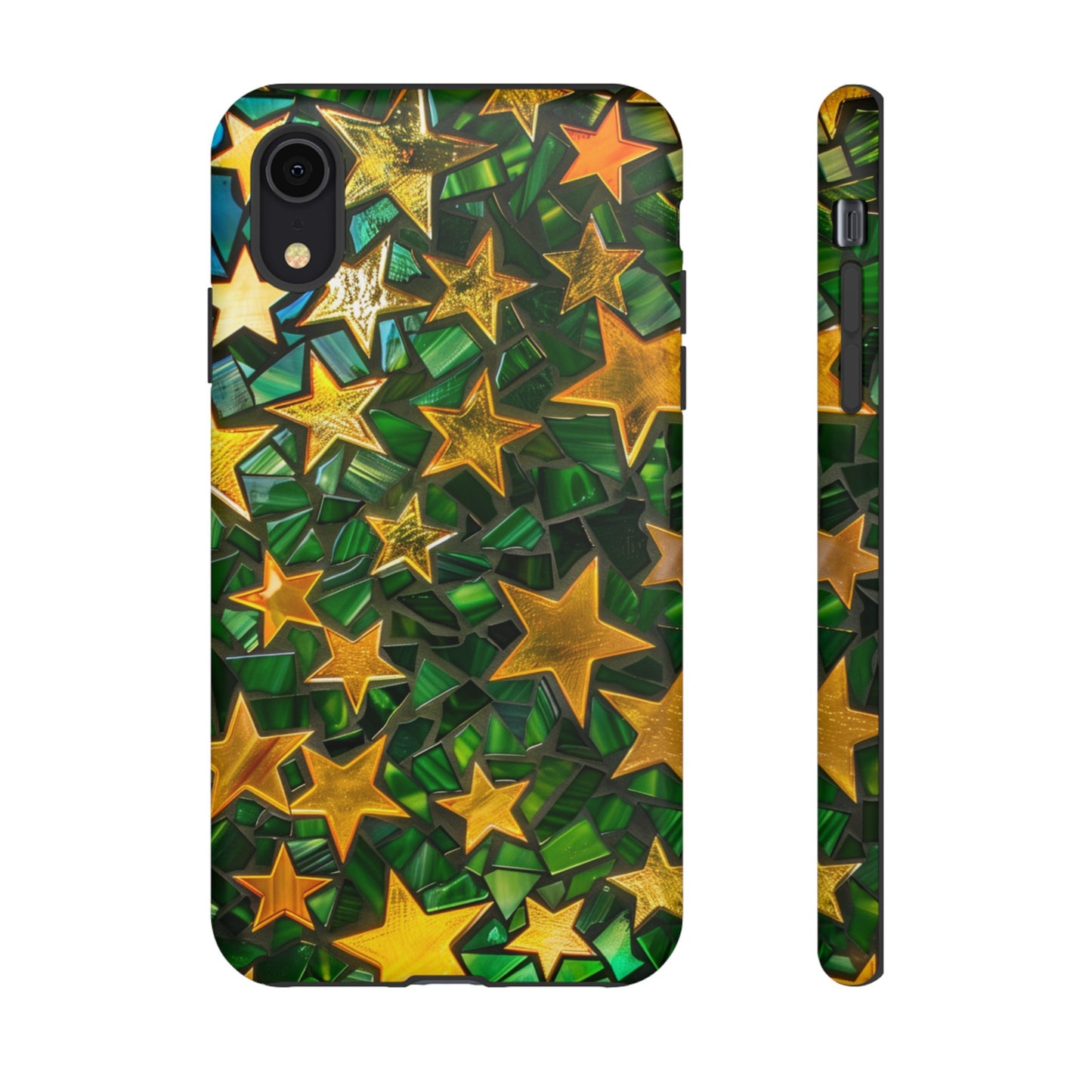 Green Celestial Stained Glass Mosaic Phone Case