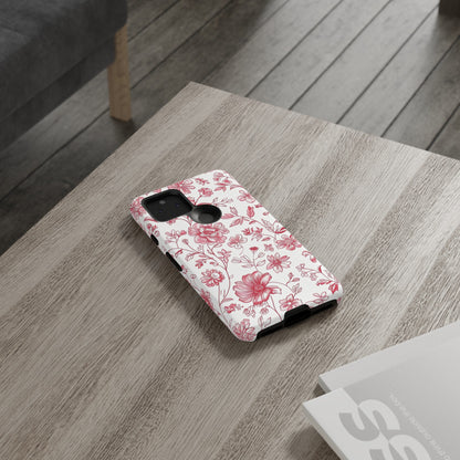 Pink Floral Wildflower Phone Case