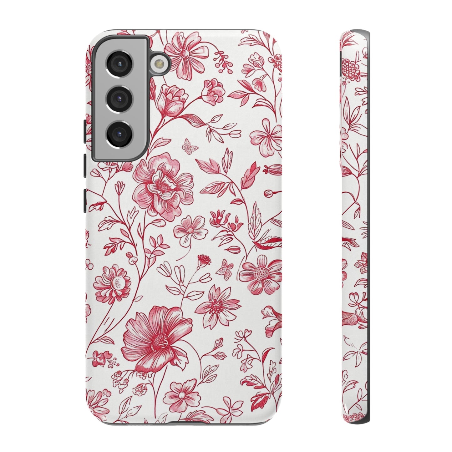 Pink Floral Wildflower Phone Case