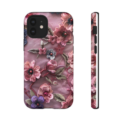 Coquette Aesthetic Floral Art Phone Case