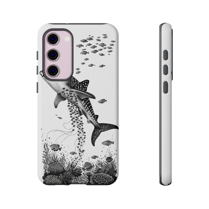 Whale Shark, Turtle, Manta Ray Phone Case