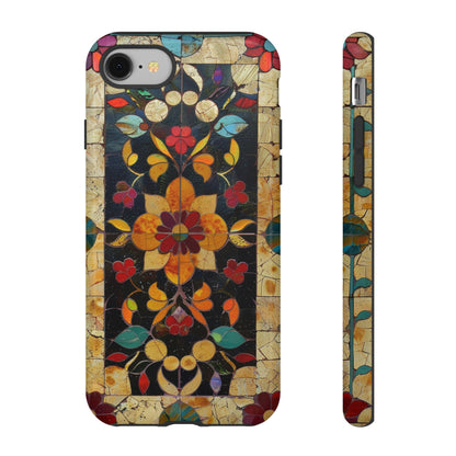 Azulejo Porcelain Vintage Tile Mediterranean Design Phone Case