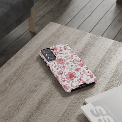 Pink Floral Wildflower Phone Case