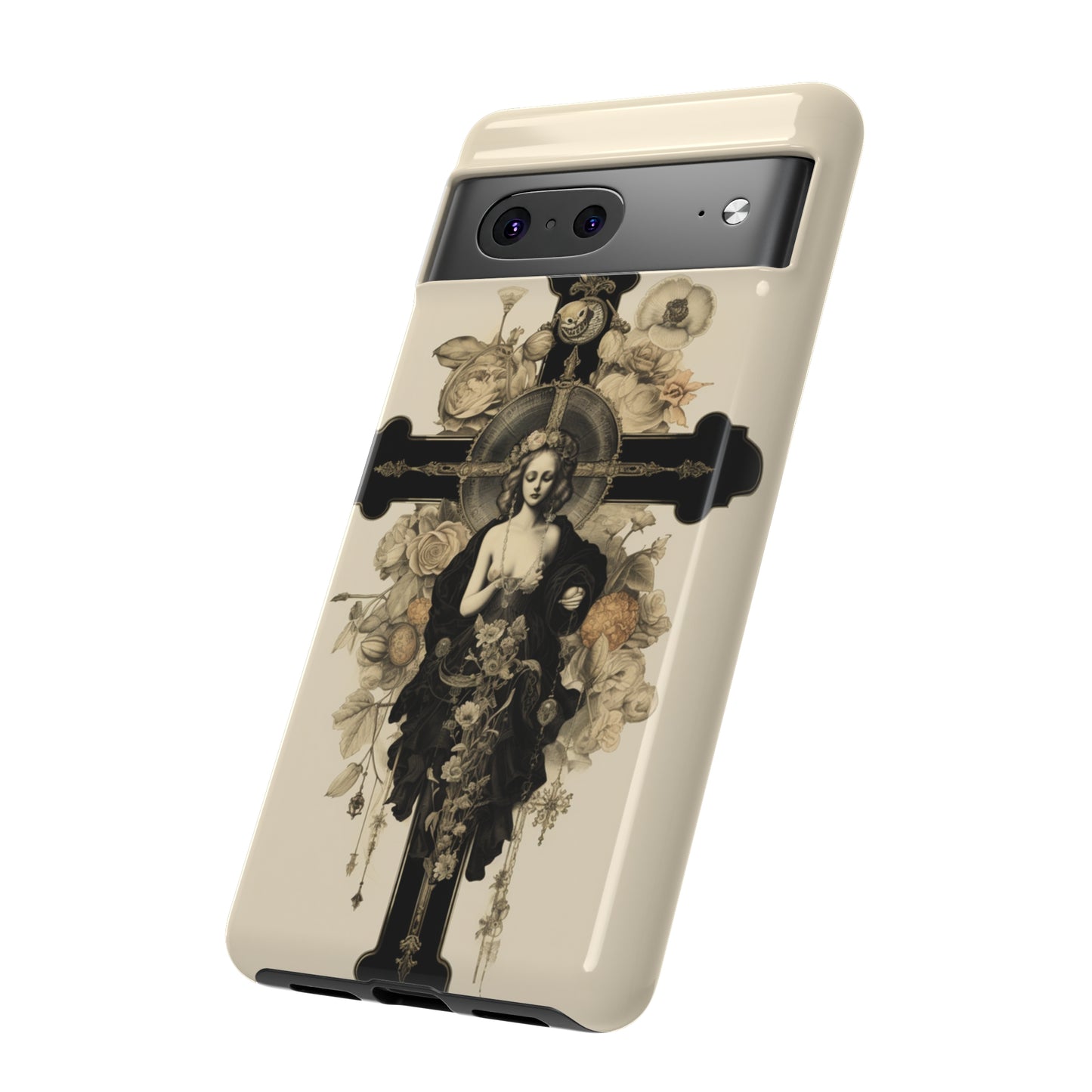 IPhone Case Vintage Retro Gothic - A Timeless Symbol of Elegance for Google Pixel, iPhone, and Samsung Cases