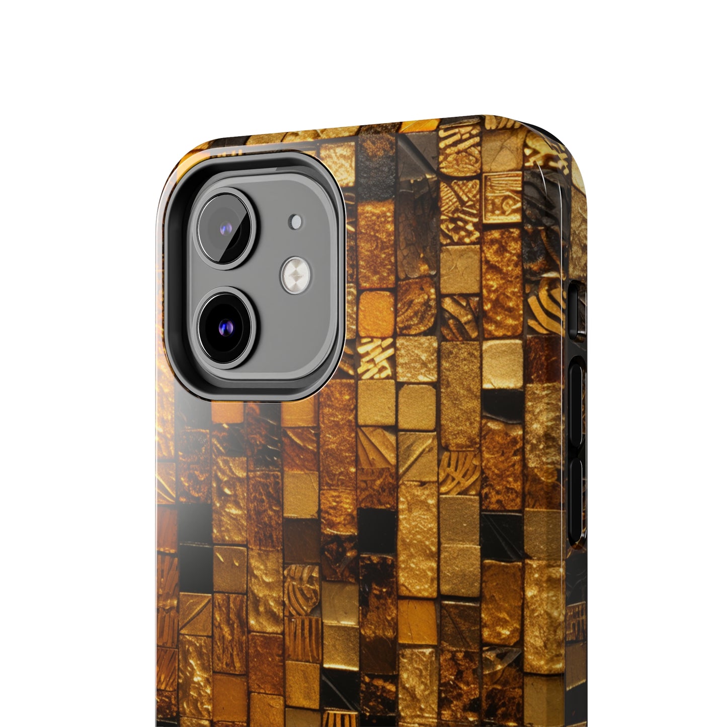 Golden Tile iPhone Case | Add Glamour and Elegance to Your Device