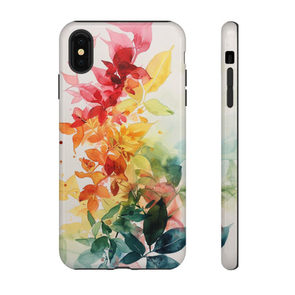 Floral Watercolor Painting iPhone 15 Case