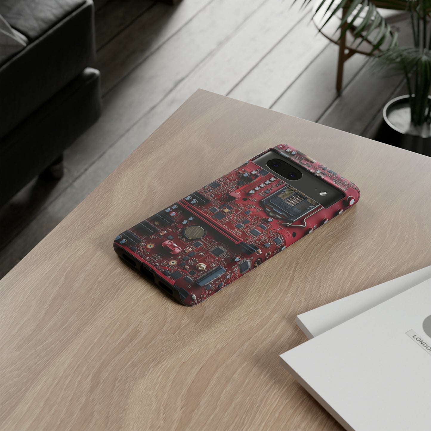 Open Circuit Naked Motherboard Technology Phone Case