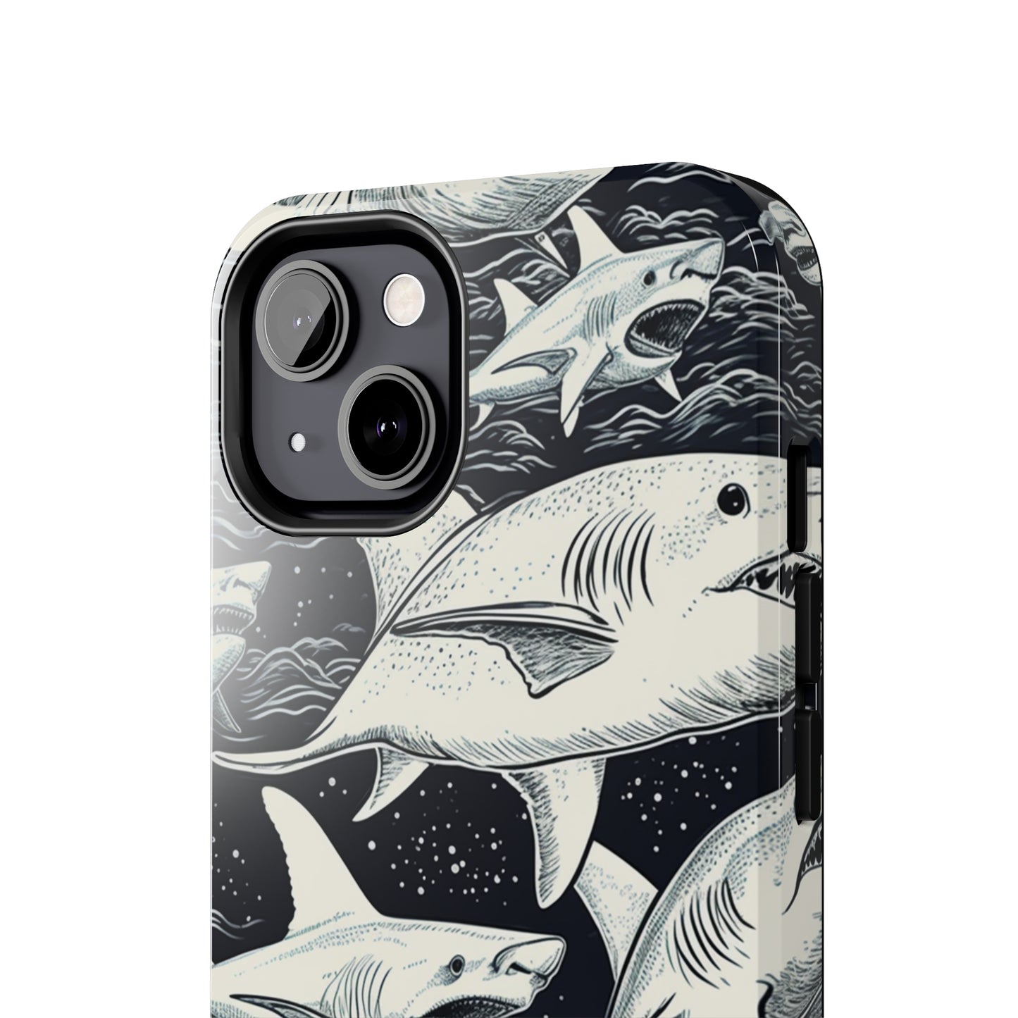 Shark Design | Swimming with the Sharks Aquatic Adventure iPhone 13 Case