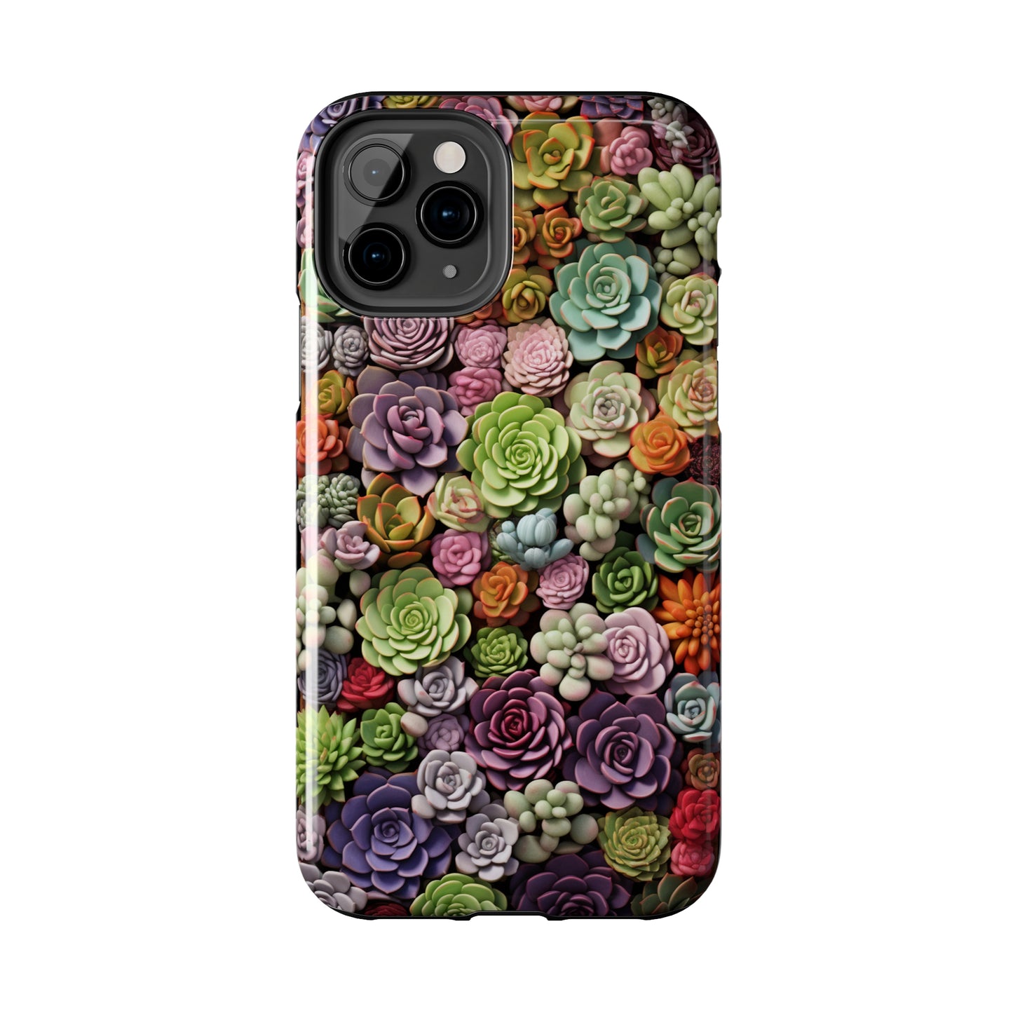 Succulent Desert Cactus Floral iPhone Case | Embrace the Beauty of Arid Elegance