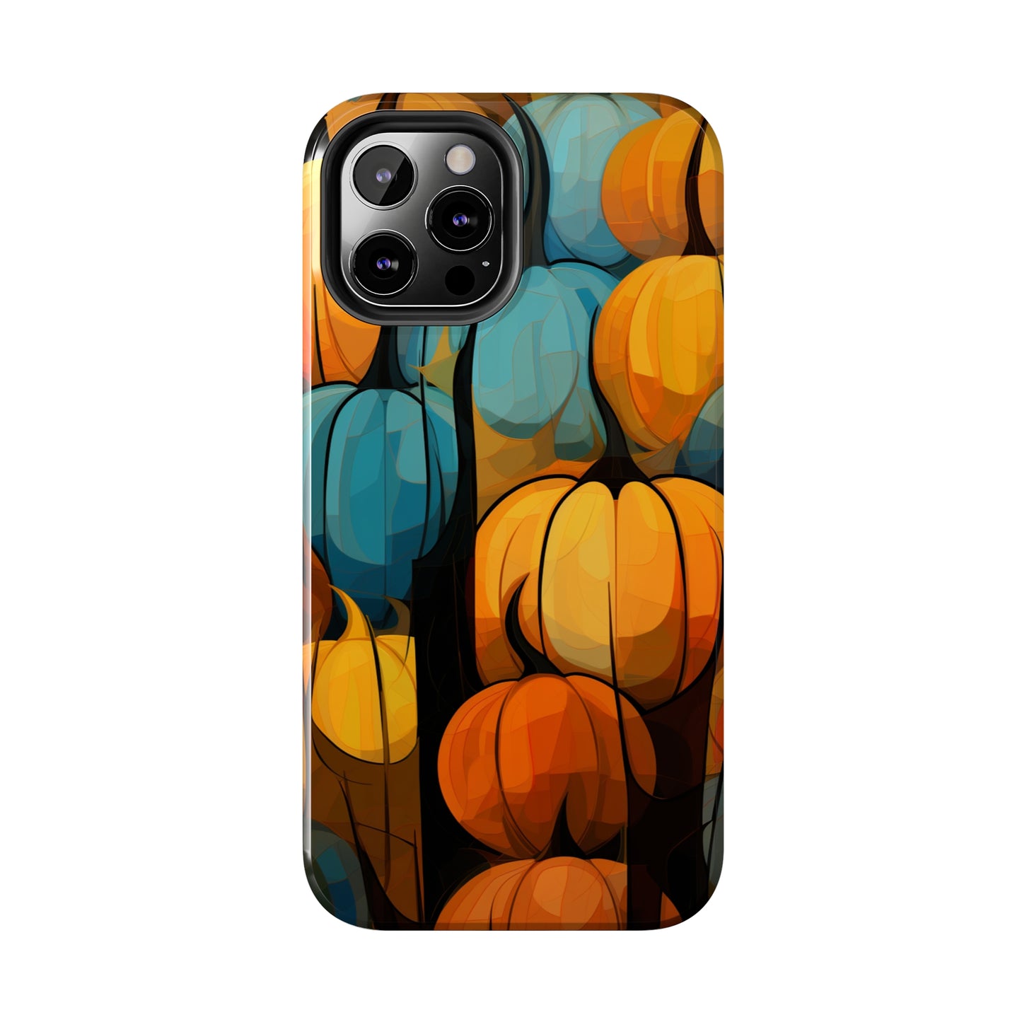 Halloween Fall Pumpkins iPhone Case | Embrace the Spooky Autumn Vibes