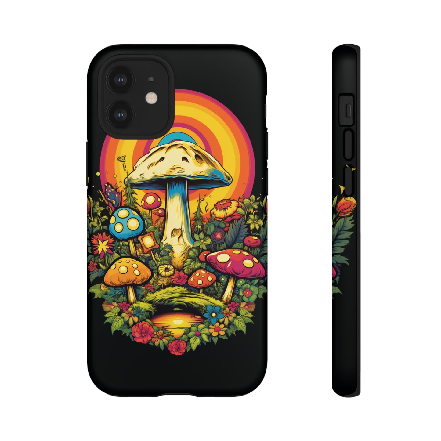 Psychedelic Art Mushroom Phone Case