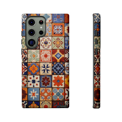 Mexican Tile Phone Case Fits all iPhone 15, Samsung and Pixel