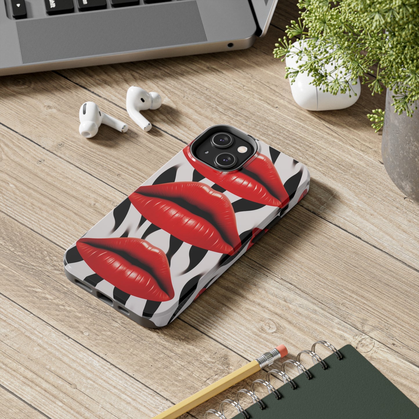 Kiss Lips iPhone Case | Expressive and Playful Design for iPhone 11, 12, 13, 14