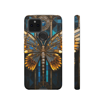 Stained Glass iPhone Butterfly Floral Aesthetic Art Nouveau