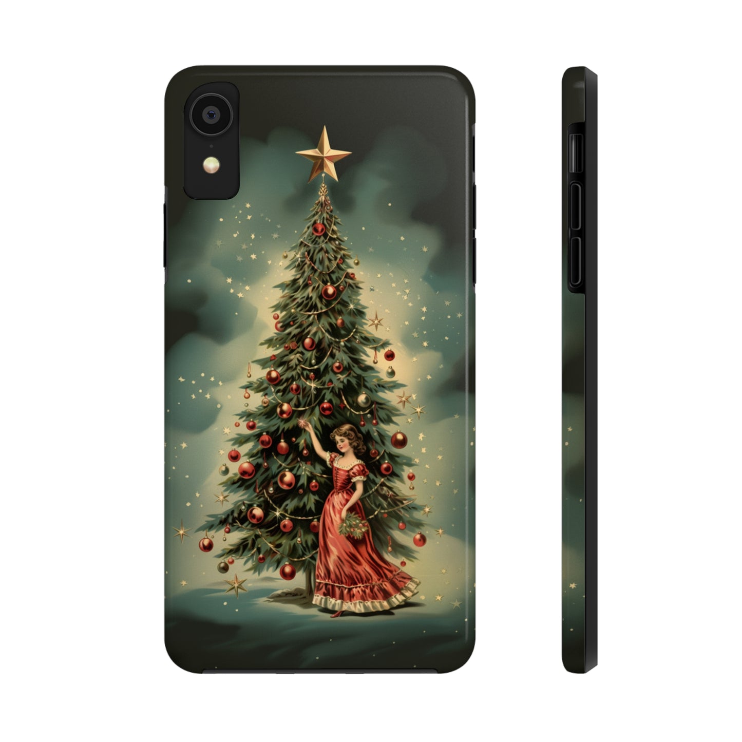 Vintage Christmas Charm Case for iPhone