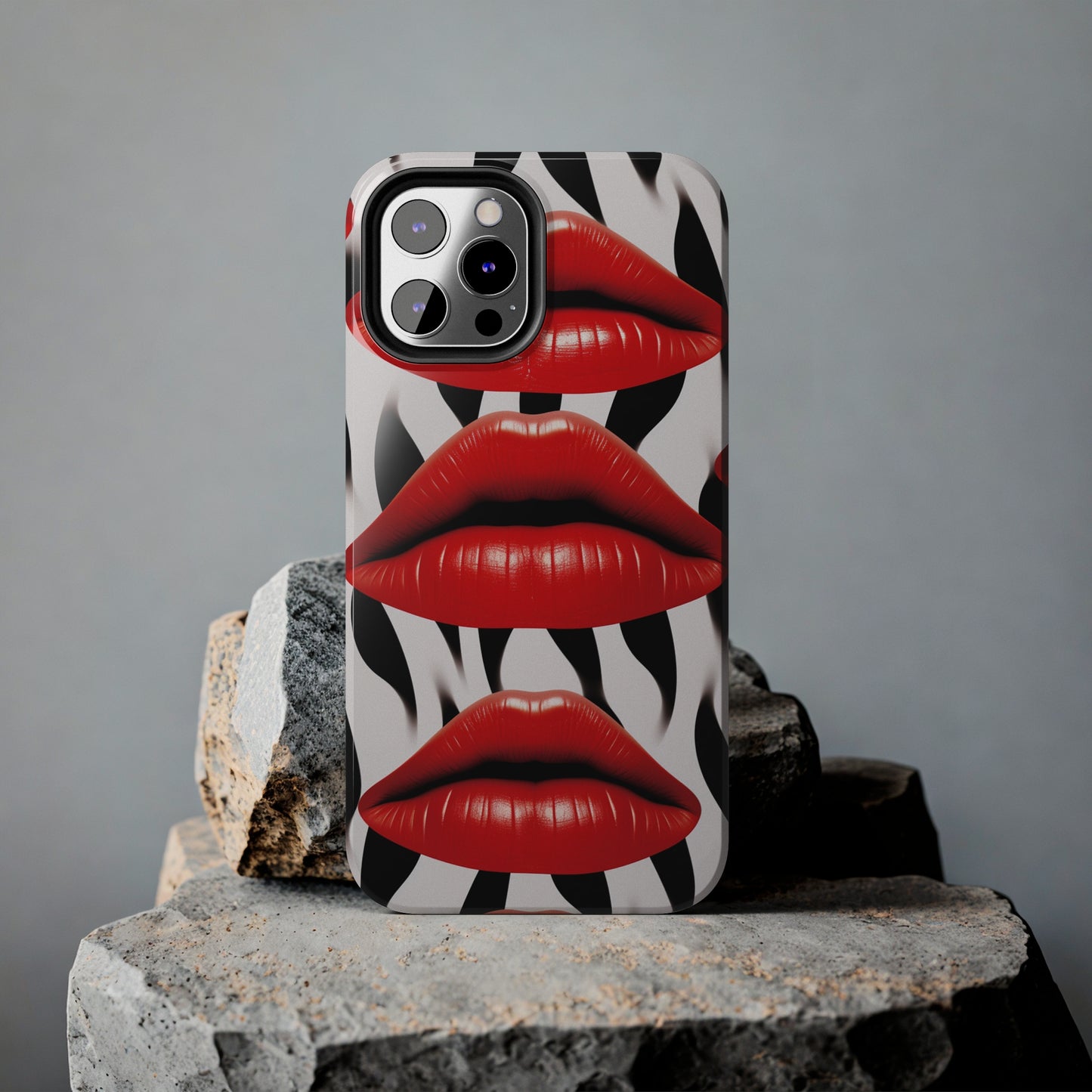 Kiss Lips iPhone Case | Expressive and Playful Design for iPhone 11, 12, 13, 14