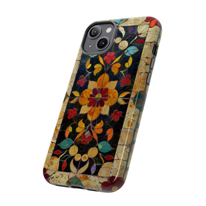 Azulejo Porcelain Vintage Tile Mediterranean Design Phone Case