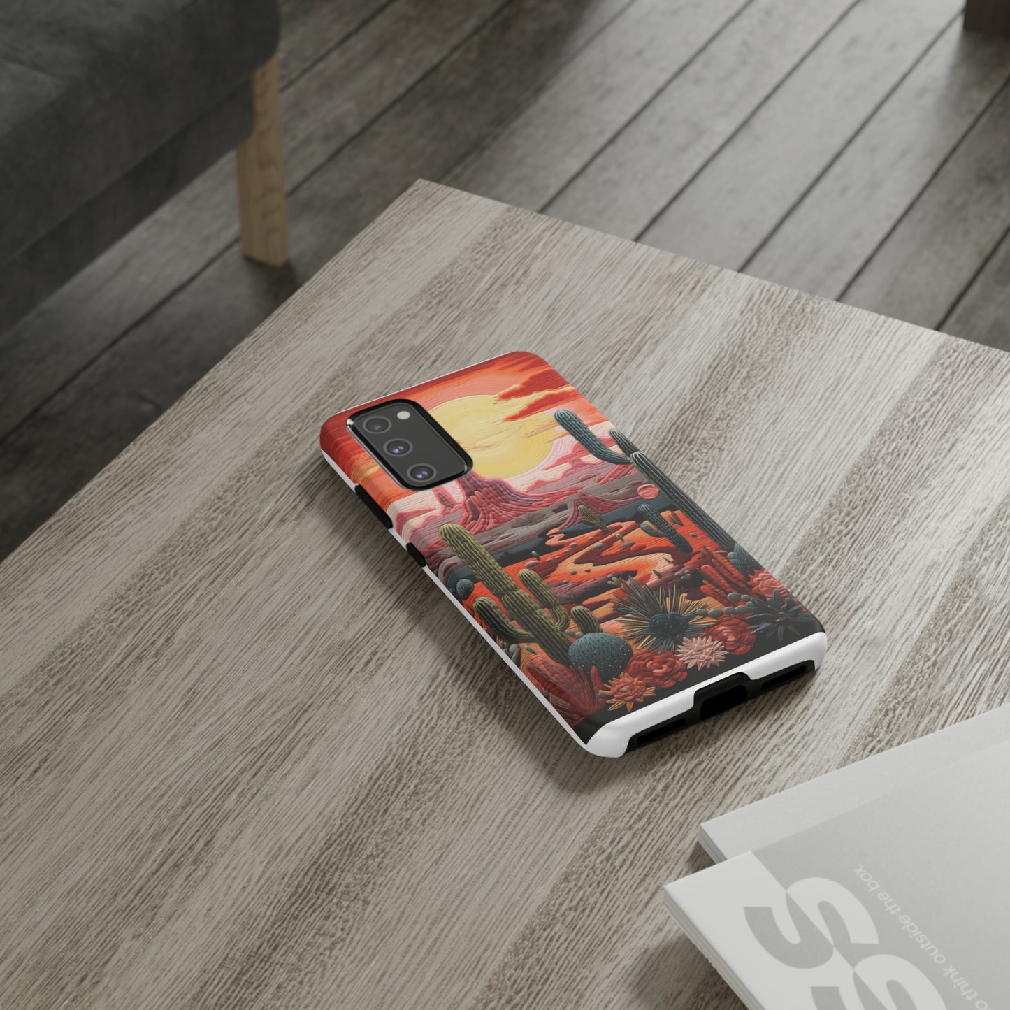 Cactus Desert Sunset Phone Case