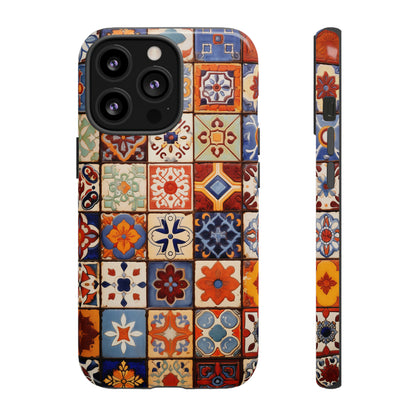 Mexican Tile Phone Case Fits all iPhone 15, Samsung and Pixel