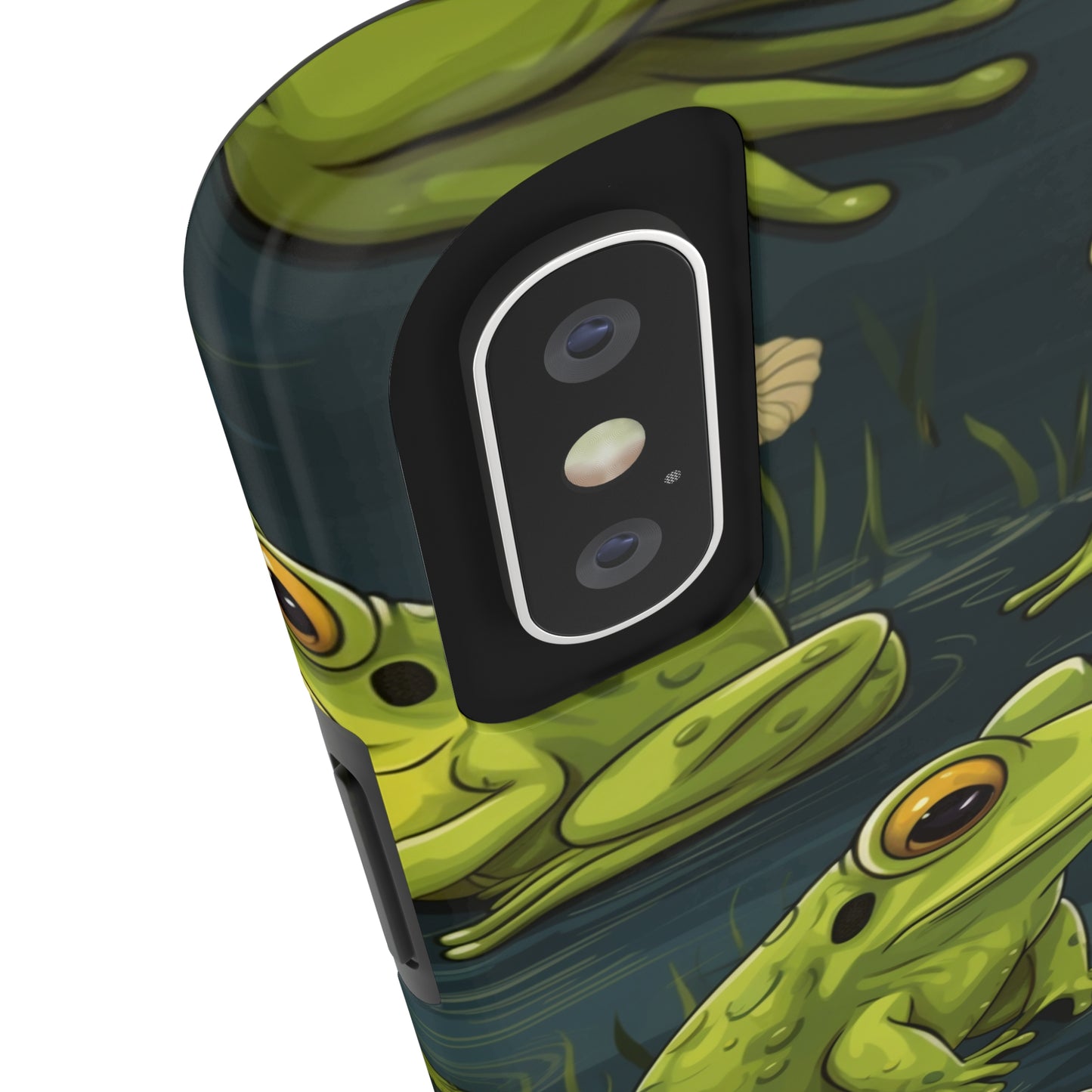 Frogs Tough iPhone Case | Embrace The Reptile Green Style and Reliable Protection