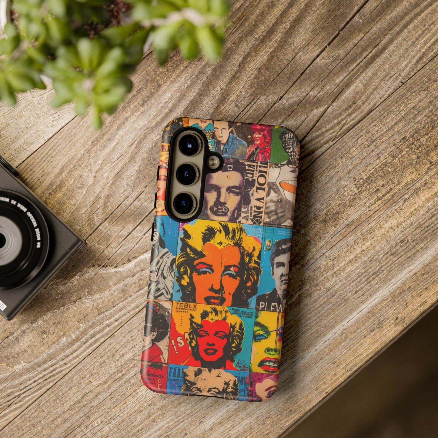 Retro Hollywood Pop Art Phone Case