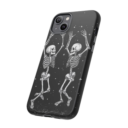 Halloween Dancing Skeletons iPhone Case