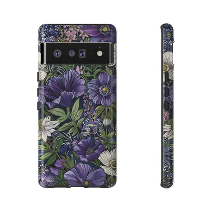 Floral Sage Purple Wildflower Phone Case