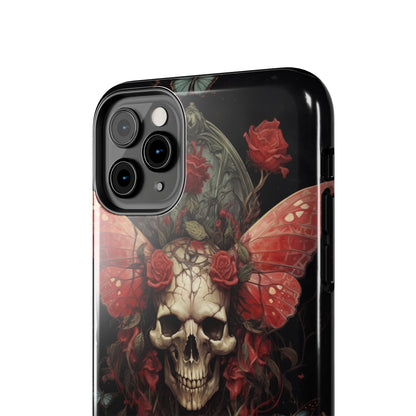 Deadhead Moth Gothic Dark Academia iPhone Case | Embrace Mysterious Elegance