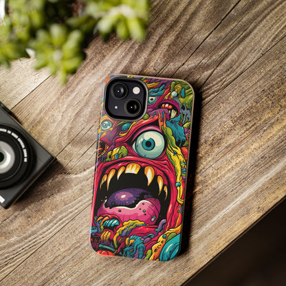 Psychedelic Dive: Monsters in the Mind & Mysteries Under the Bed | iPhone Tough Case