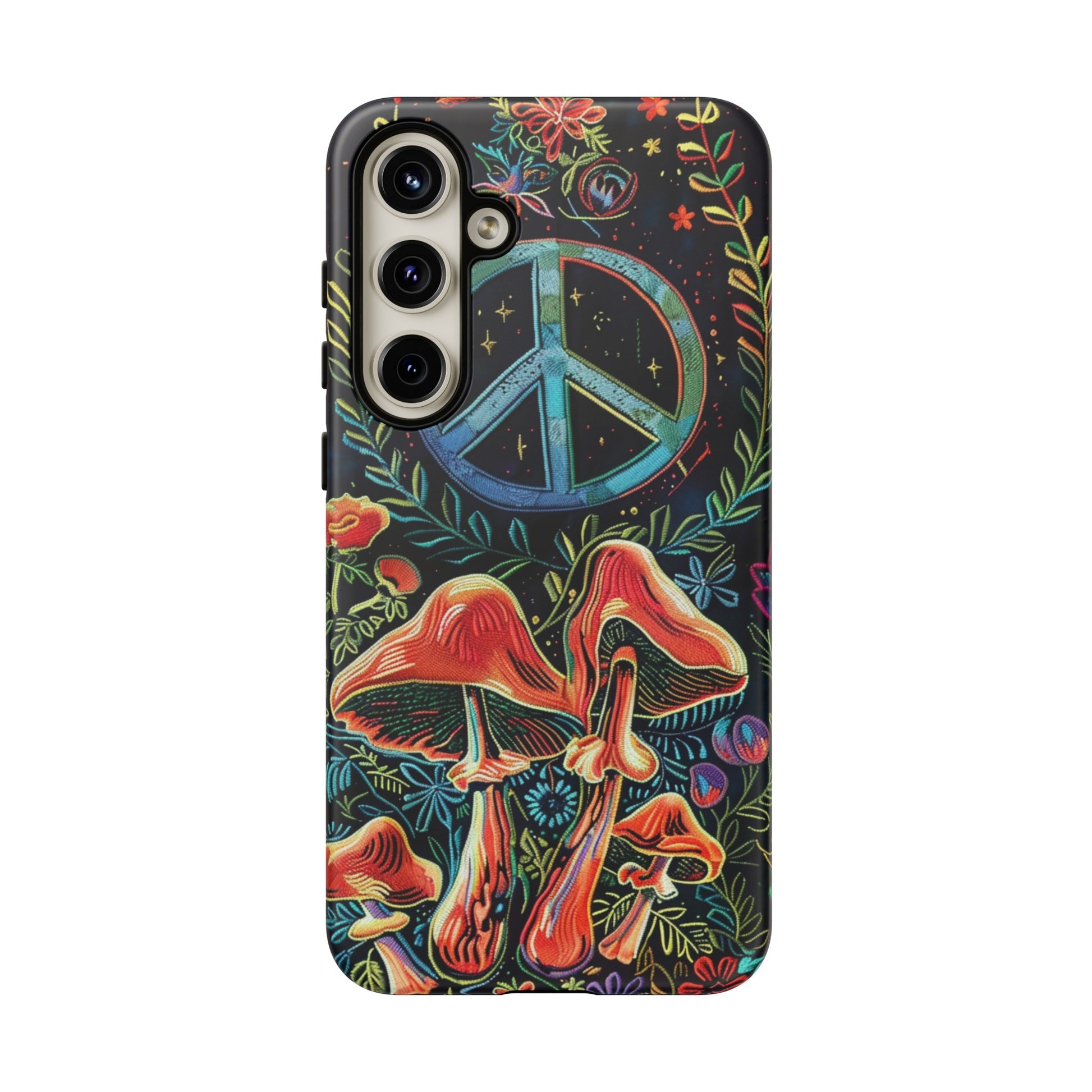 Artistic mushrooms case for iPhone 14 Pro Max